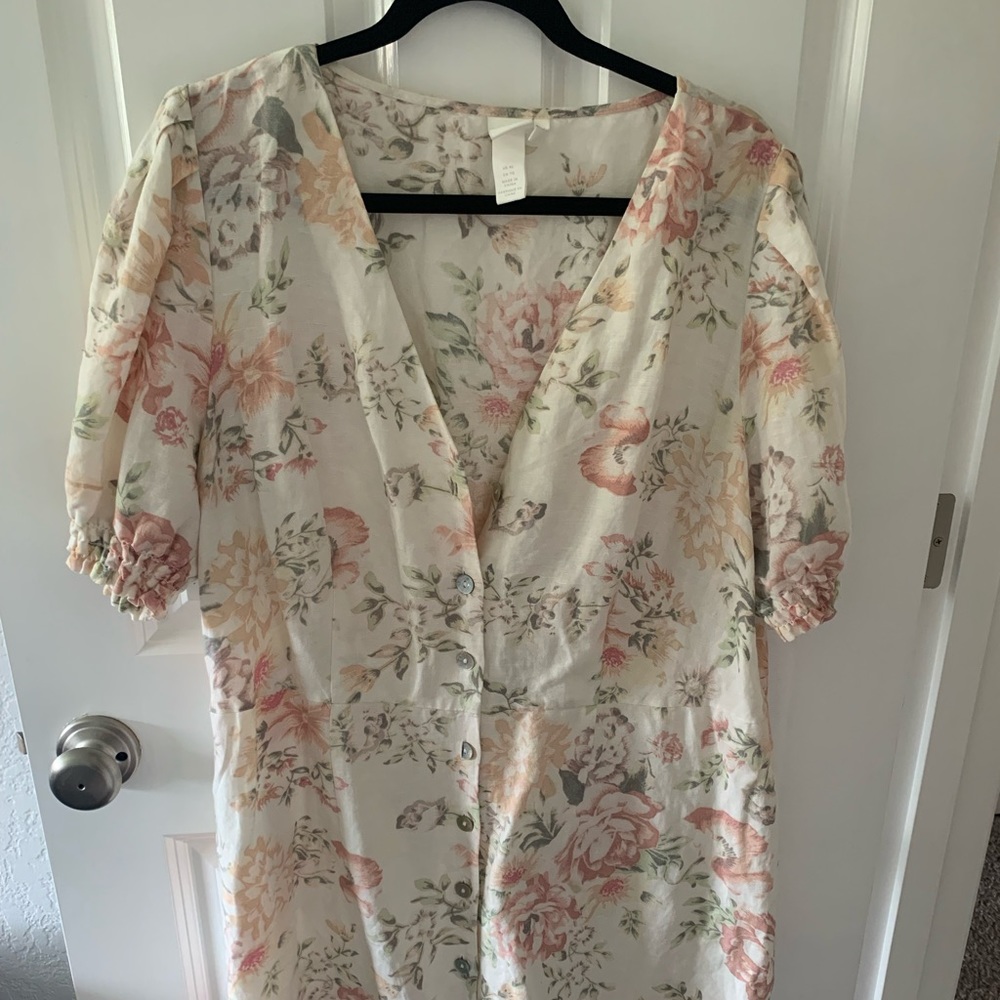 H&M Floral Mini Dress
